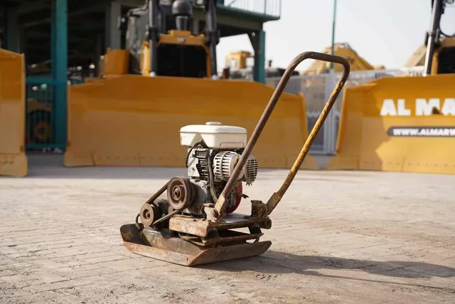 2003 Sakai PC100 Plate Compactor Rear Left View - CP-0120