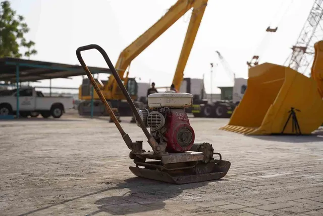 2003 Sakai PC100 Plate Compactor Rear Right View - CP-0120