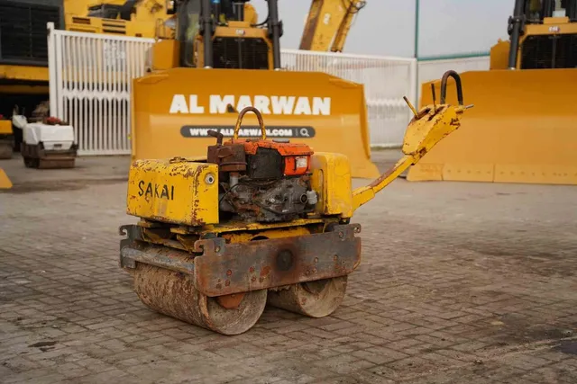 2004 Sakai HV51ST Walk-Behind Roller Front Left View