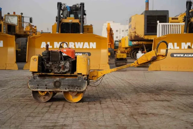 2004 Sakai HV51ST Walk-Behind Roller Left View - RO-0127