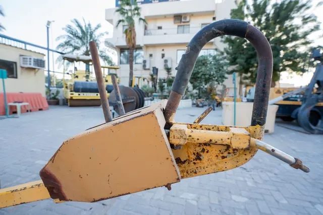 2004 Sakai HV60ST Walk-Behind Roller Control View