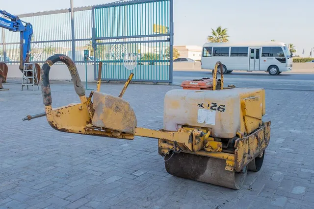 2004 Sakai HV60ST Walk-Behind Roller Rear Right View