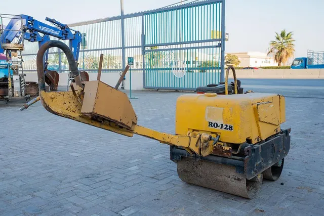 2004 Sakai HV60ST Walk-Behind Roller Rear Right View