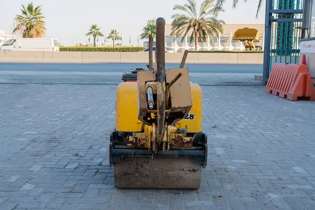 2004 Sakai HV60ST Walk-Behind Roller Rear View