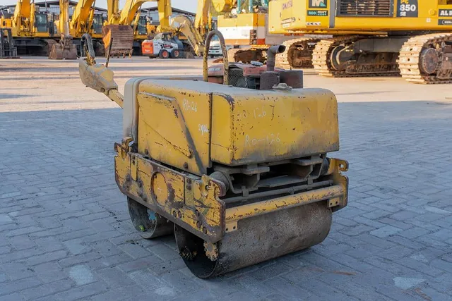 2004 Sakai HV60ST Walk-Behind Roller Front Right View