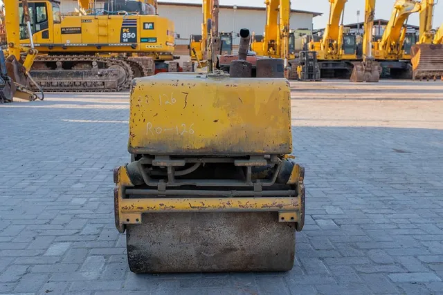 2004 Sakai HV60ST Walk-Behind Roller Front View