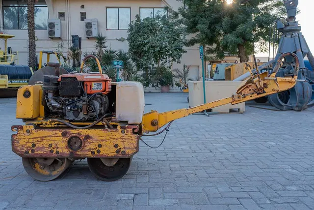 2004 Sakai HV60ST Walk-Behind Roller Left Side View