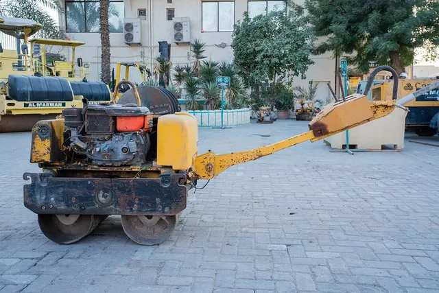 2004 Sakai HV60ST Walk-Behind Roller Left Side View