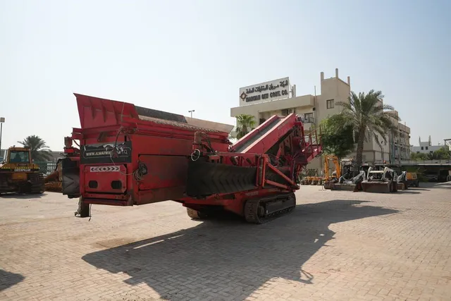 2004 Terex Finlay 663 Screener Rear Right View