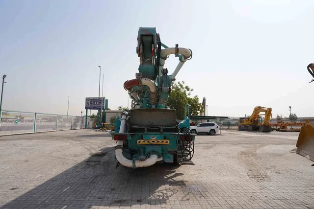 2005 Cifa PA 1206 F8 Concrete Pump on Iveco Trakker 380E37H 6x4 Truck Rear View - CPM-0204