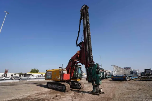 2005 Sennebogen Zeppelin SR35 ABI Mobilram 14-17 Piling Rig Front Right View - PD-0062