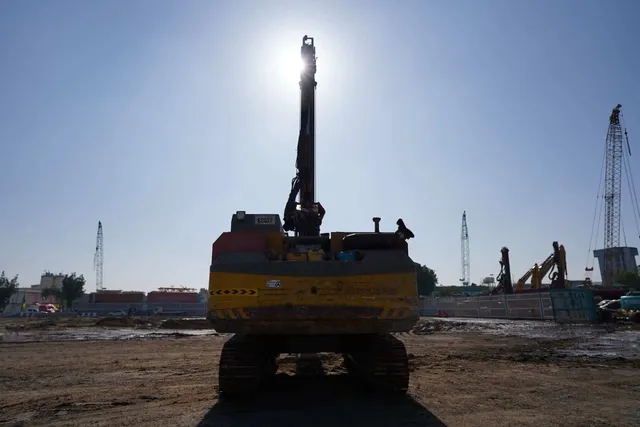 2005 Sennebogen Zeppelin SR35 ABI Mobilram 14-17 Piling Rig Rear View - PD-0062