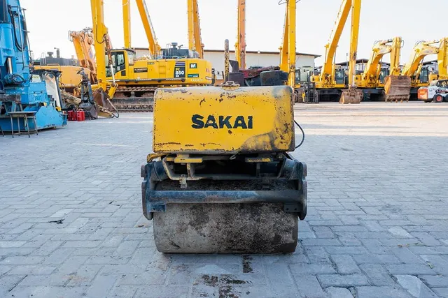 2005 Sakai HV60ST Walk-Behind Roller Front View