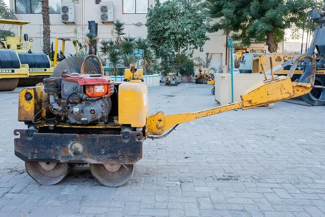 2005 Sakai HV60ST Walk-Behind Roller Left Side View