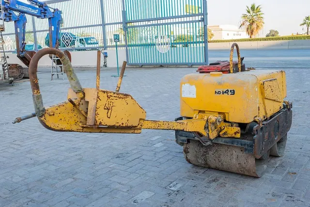 2005 Sakai HV60ST Walk-Behind Roller Rear Right View