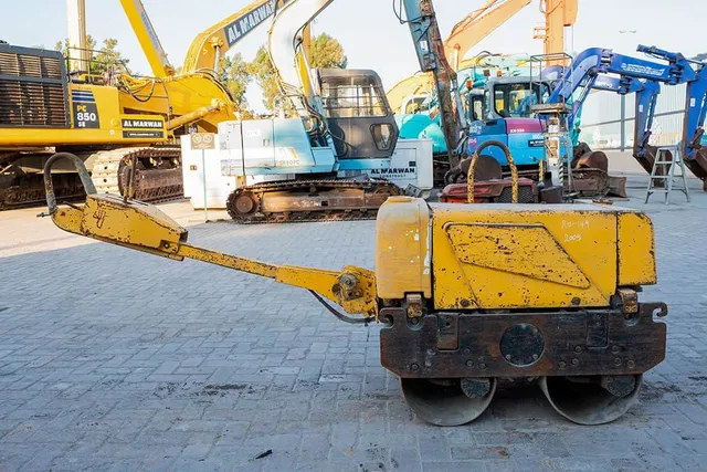 2005 Sakai HV60ST Walk-Behind Roller Right Side View