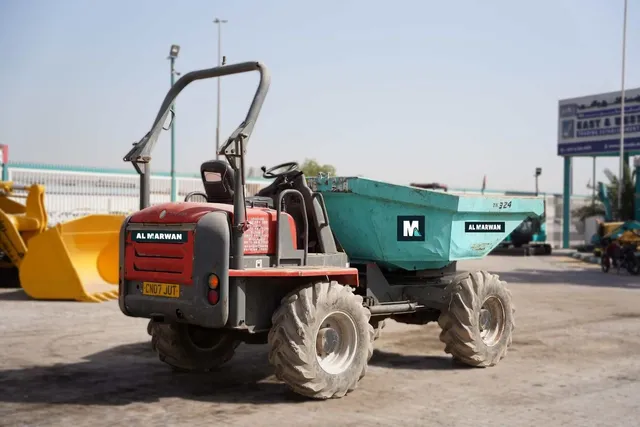 2007 Wacker Neuson 6001 Mini Dumper Rear Right View - ADM-0324