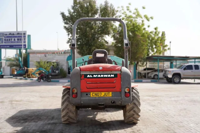 2007 Wacker Neuson 6001 Mini Dumper Rear View - ADM-0324