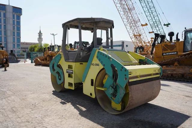 2007 Ammann AV110X Roller Rear Left View
