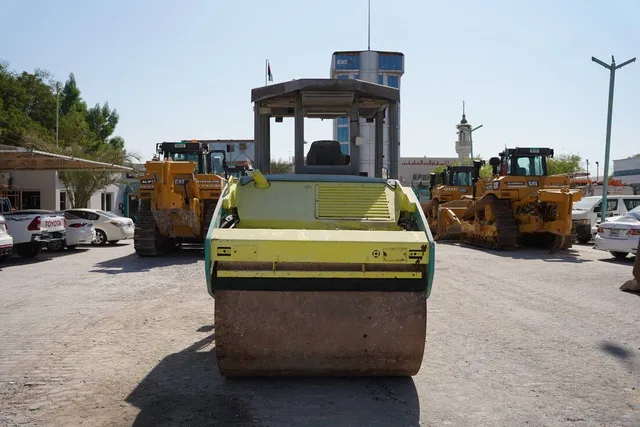 2007 Ammann AV110X Roller Rear View