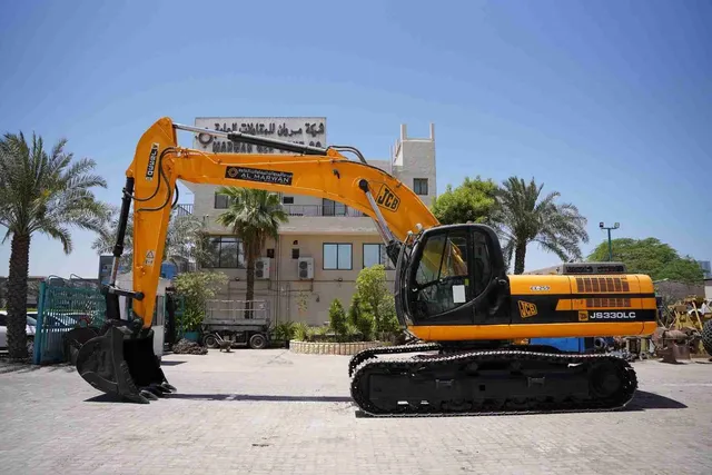 2008 JCB JS330LC Track Excavator Left View - EX-0259
