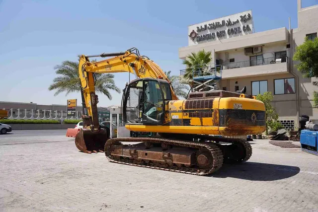 2008 JCB JS330LC Track Excavator Rear Left View - EX-0284