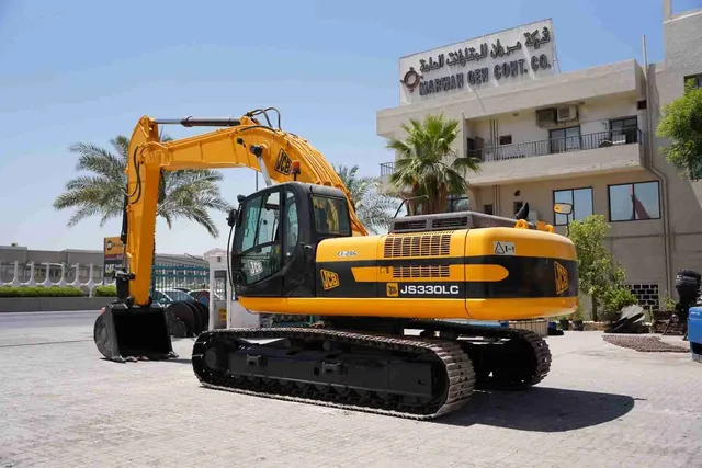 2008 JCB JS330LC Track Excavator Rear Left View - EX-0286