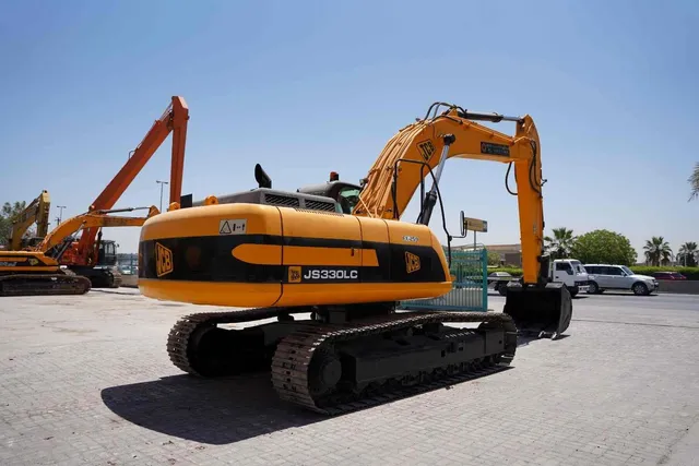 2008 JCB JS330LC Track Excavator Rear Right View - EX-0259