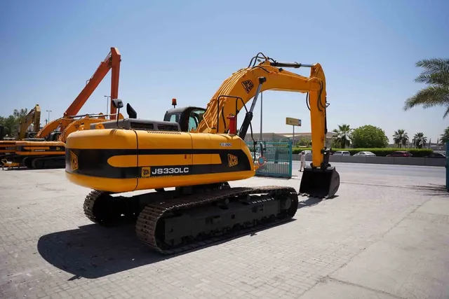 2008 JCB JS330LC Track Excavator Rear Right View - EX-0286