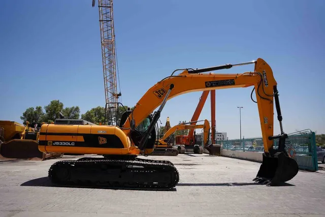 2008 JCB JS330LC Track Excavator Right View - EX-0259