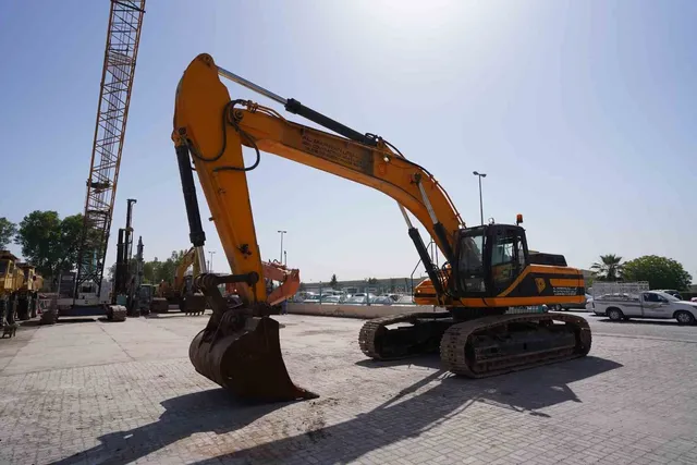 2008 JCB JS460 Track Excavator Front Left View - EX-0262
