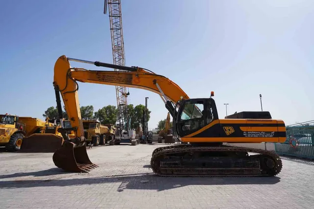 2008 JCB JS460 Track Excavator Left View - EX-0262