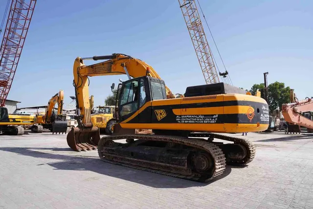 2008 JCB JS460 Track Excavator Rear Left View - EX-0262