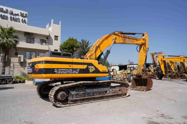 2008 JCB JS460 Track Excavator Rear Right View - EX-0262`