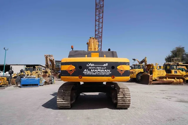 2008 JCB JS460 Track Excavator Rear View - EX-0262