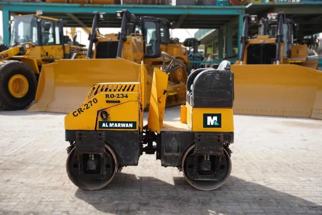 2008 Sakai CR270 Ride-On Roller Left View