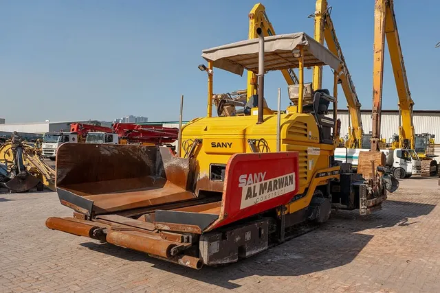 2008 Sany LTU90SII Asphalt Paver Front Left View