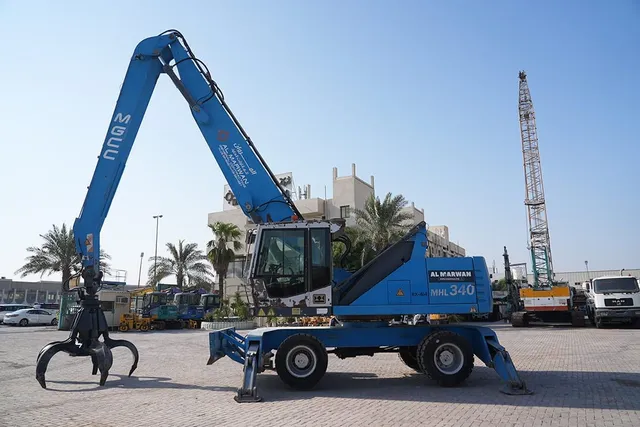 2008 Terex Fuchs MHL 340 Left Side Image