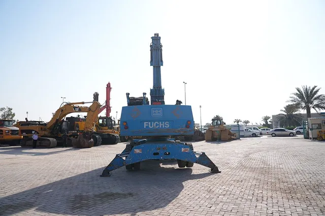 2008 Terex Fuchs MHL 340 Rear Image