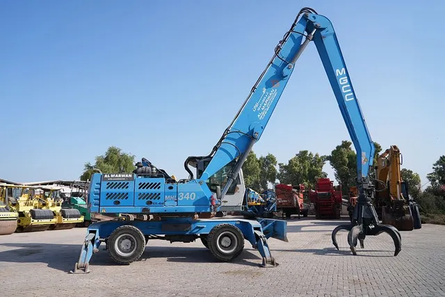 2008 Terex Fuchs MHL 340 Right Side Image
