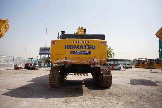 2009 Komatsu PC800SE-7 Track Excavator Rear View - EX-0291