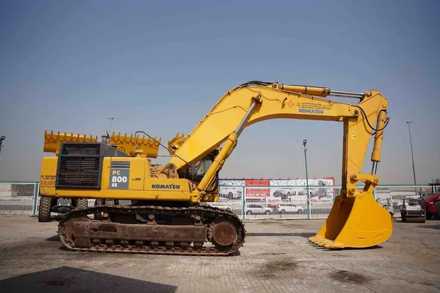 2009 Komatsu PC800SE-7 Track Excavator Right View - EX-0291