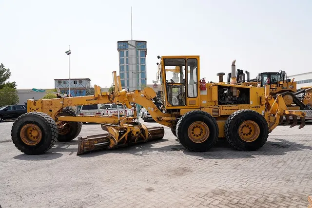 2009 Komatsu GD705A-4AE Motor Grader Left Side View