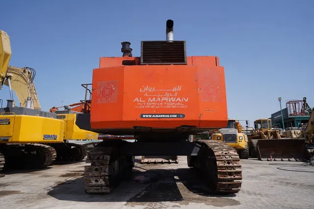 2010 Hitachi EX1200 Track Excavator Rear View