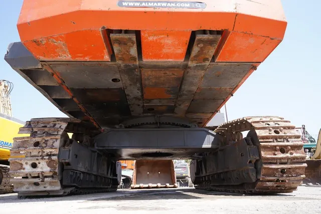 2010 Hitachi EX1200 Track Excavator Undercarriage View