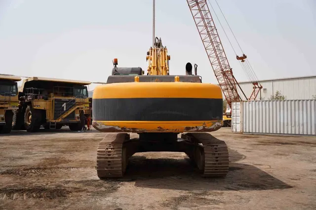 2011 JCB JS330 Track Excavator Rear Left View - EX-0296