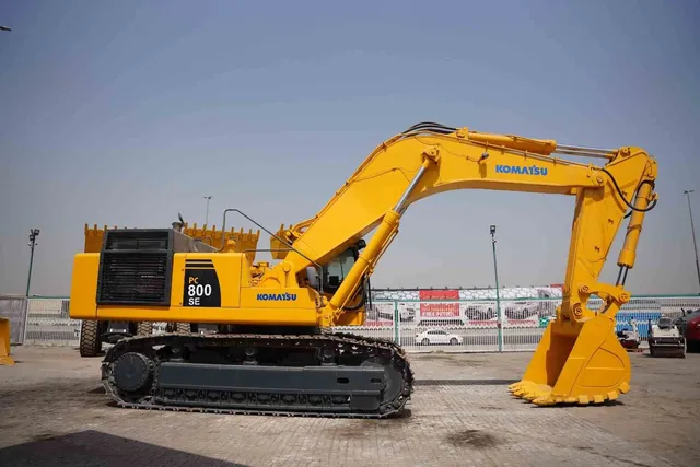2011 Komatsu PC800SE-7 Track Excavator Right View - EX-0299