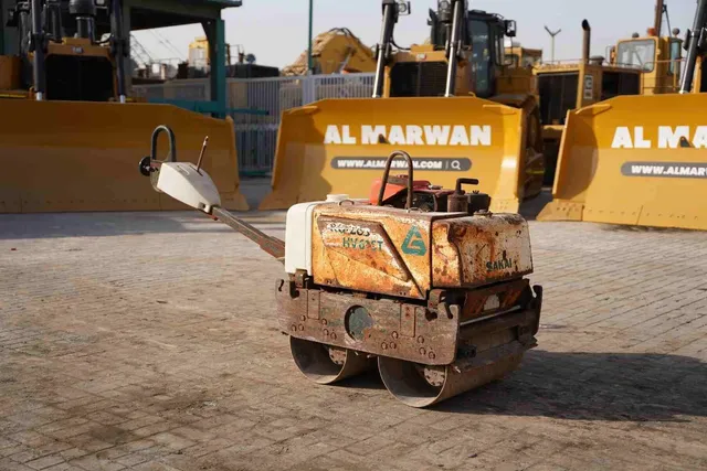 2011 Sakai HV61ST Walk-Behind Roller Front Right View