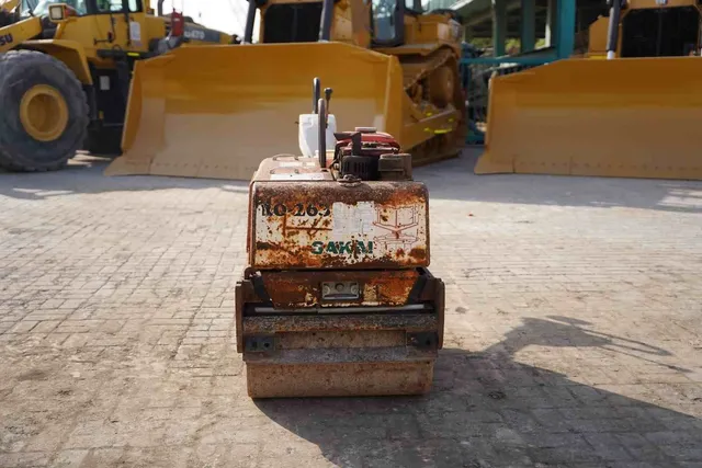 2011 Sakai HV61ST Walk-Behind Roller Front View