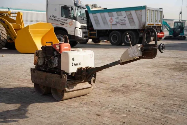 2011 Sakai HV61ST Walk-Behind Roller Rear Left View